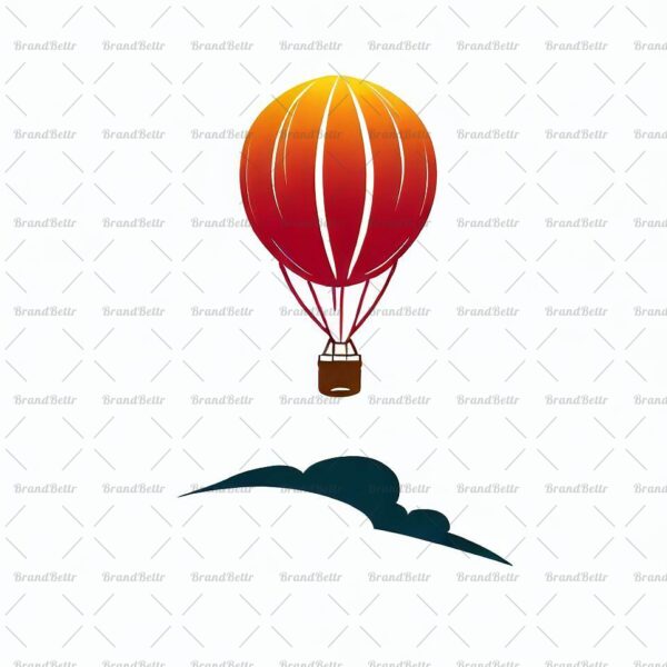Reisender Heißluftballon